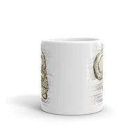 Skull White glossy mug