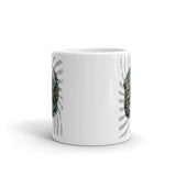 Space Ogre White glossy mug