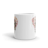 Toxic Heart White glossy mug