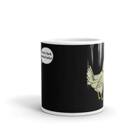 Cluck Cluck White glossy mug