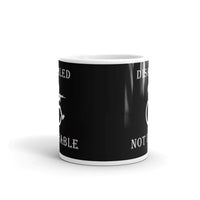 Disabled Not Unable White glossy mug