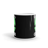 Believers Club White glossy mug