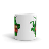 Monster Troll White glossy mug