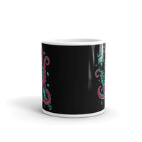 Astro Squid White glossy mug