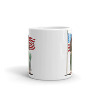 American Cryptid White glossy mug