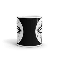 Alien UFO White glossy mug