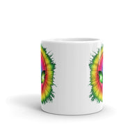 Colorful Alien White glossy mug