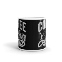 Coffee & Cryptids White glossy mug