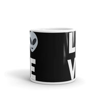 Alien Love White glossy mug