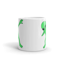 Alien Dab 3 White glossy mug