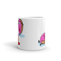 Dead Donut White glossy mug