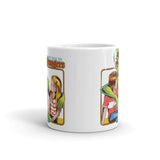 Don't Talk to Strangers 1 White glossy mug