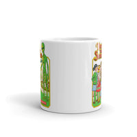 Don't Talk to Strangers 2 White glossy mug