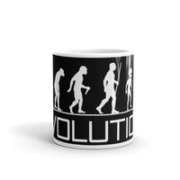 Alien Evolution 2 White glossy mug