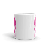 She Who Must Be Obeyed White glossy mug