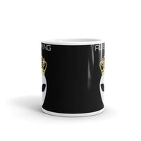 Alien King White glossy mug