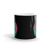 Alien Gangsta White glossy mug