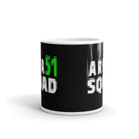 Area 51 Squad White glossy mug