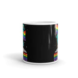 Gaylien White glossy mug