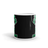 I Come in Peace Alien White glossy mug