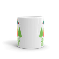 Taken White glossy mug