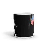 Bigfoot Rocks (USA) White glossy mug