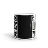 Squatch Lives Matter White glossy mug