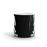 Fatsquatch White glossy mug