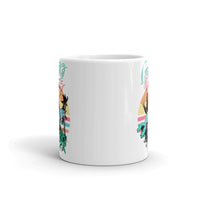 Good Vibes White glossy mug