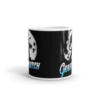 Grassquatch White glossy mug