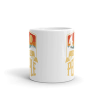 I Hate People (Bigfoot) White glossy mug