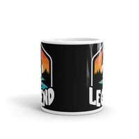 Bigfoot Legend White glossy mug