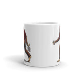 USA Bigfoot White glossy mug