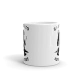 Say Yes to Adventure (Bigfoot) White glossy mug