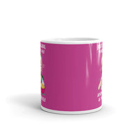 Anime & Noodles White glossy mug