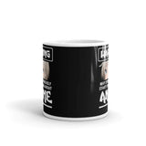 Talking About Anime White glossy mug