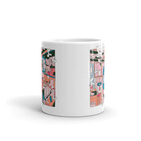 Retro Anime White glossy mug