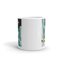 Retro Anime 2 White glossy mug
