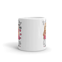 Just a Girl Who Loves Anime & K-Pop White glossy mug