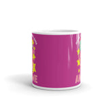 Just a Girl Who Loves Anime 3 White glossy mug