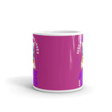 Just a Girl Who Loves Anime & Ramen 2 White glossy mug