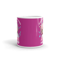 Just a Girl Who Loves Anime & K-pop White glossy mug