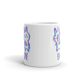 Baka! White glossy mug