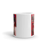 Waifu Girl White glossy mug