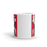 Waifu Girl 2 White glossy mug