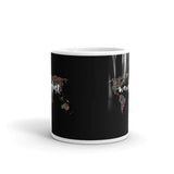 Wanderlust White glossy mug