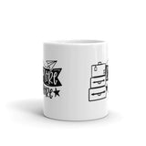 Explore More White glossy mug