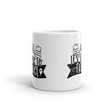 It's Time to Travel White glossy mug