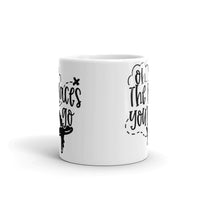 Oh the Places You Will Go White glossy mug