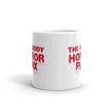 The Bloody Horror Punx (Text 1) White glossy mug